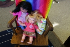 Doll rocking chair Center Preschool Classroom Set up!
