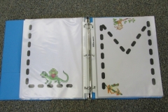 Frogs ABC Book Letter L,M