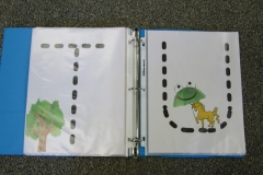 Frogs ABC Book Letter T,U