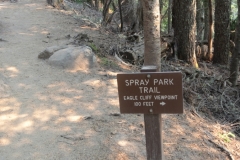 Spray Park Trail sign 3