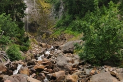 Spray Park Trail falls view