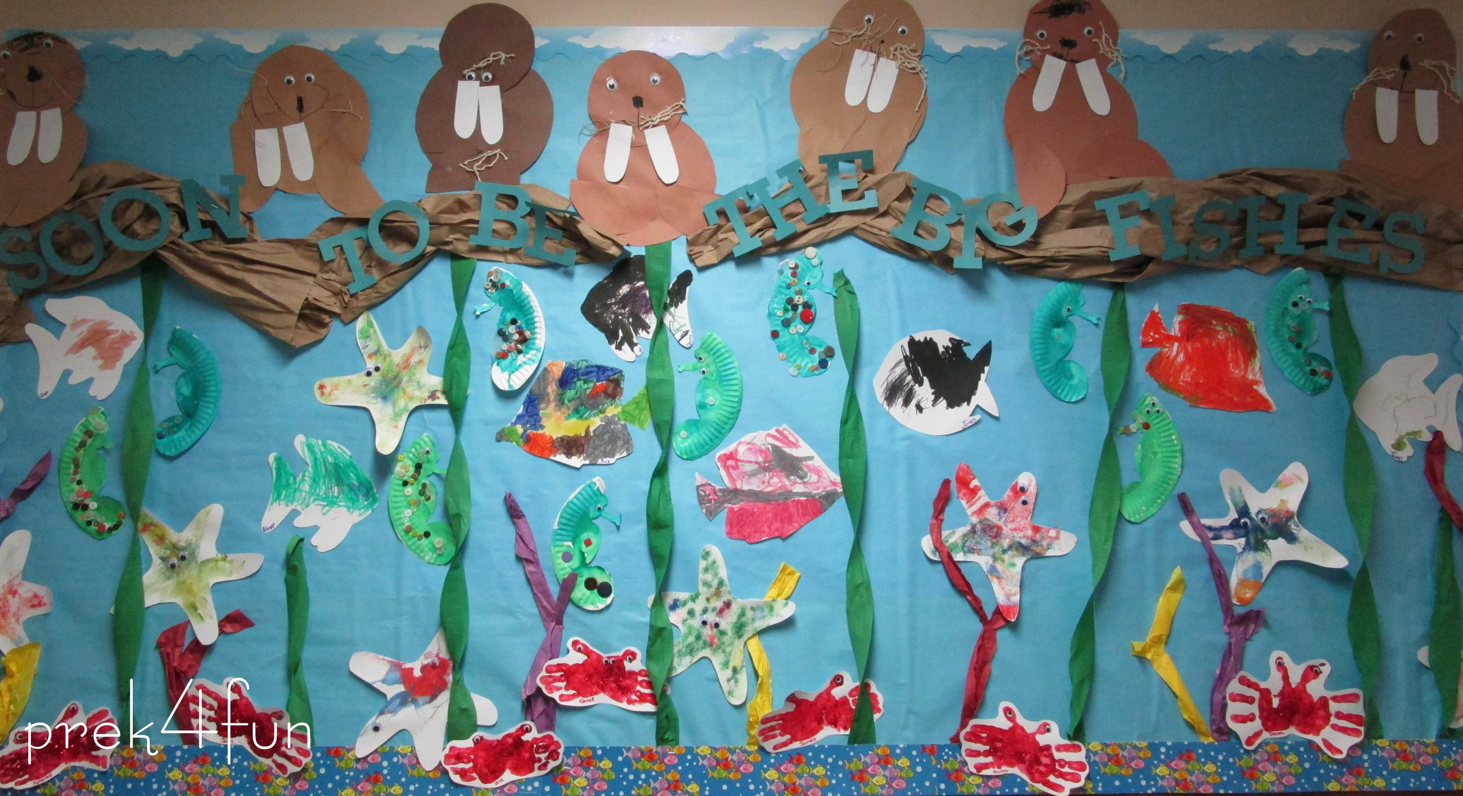 Ocean Bulletin Board Preschool