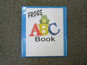 Title Page Frogs ABCBook