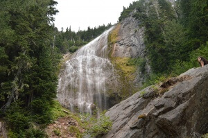 Spray Park Trail Mt.Rainier Spray Falls