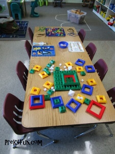 Letter B Activities: Building, Beads, Bushel of Apples Pattern game and Dress a Boy 