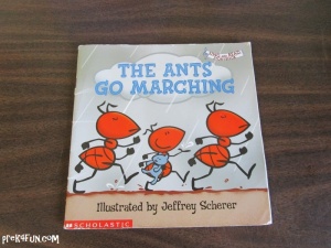 The Ants go Marching Letter A Art: story
