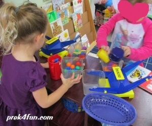 Letter F Preschool Art & Activities fruit play 2