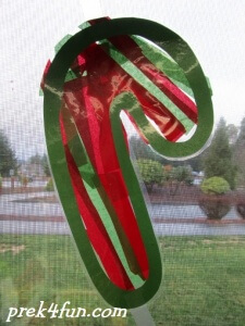 Candy Cane Stained Glass work 3