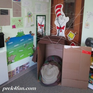 Preschool Letter W art and Activities Web