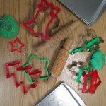 Peppermint Play Dough tools